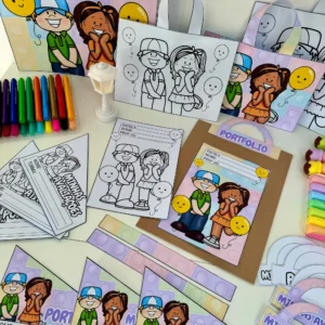Kit Capas de Atividades Tema Festa